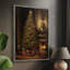 «Christmas Holiday Art» DCLXIX, reproduction encadrée - bois massif-1716436140