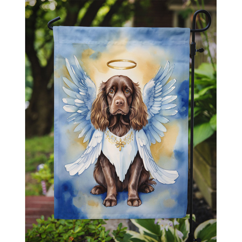 Drapeau Sussex Spaniel My Angel Garden