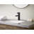 Moen Beric One-handle Single Hole Centerset Bathroom Faucet with Drain Assembly, Optional Deckplate Included-94375263
