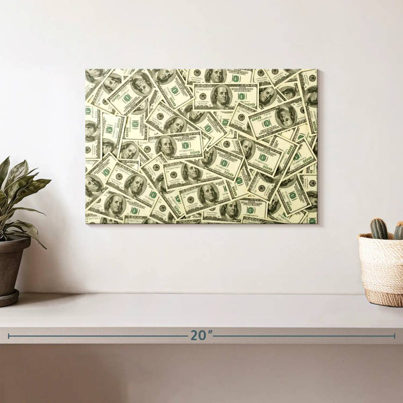 Billet de cent dollars Kerner, H 8 po x l 12 po