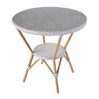 Table bistro ronde en aluminium Ellie