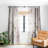 Utart Pastel Blush Pink Spring Watercolor Peony Flowers Pattern 1pc Blackout Window Curtain Panel-613842598