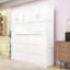 Lit escamotable avec tablettes confort peu encombrantes-1775242359-1775242358