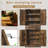 Ashyiah 72 " H Kitchen Pantry-945423805-945423801