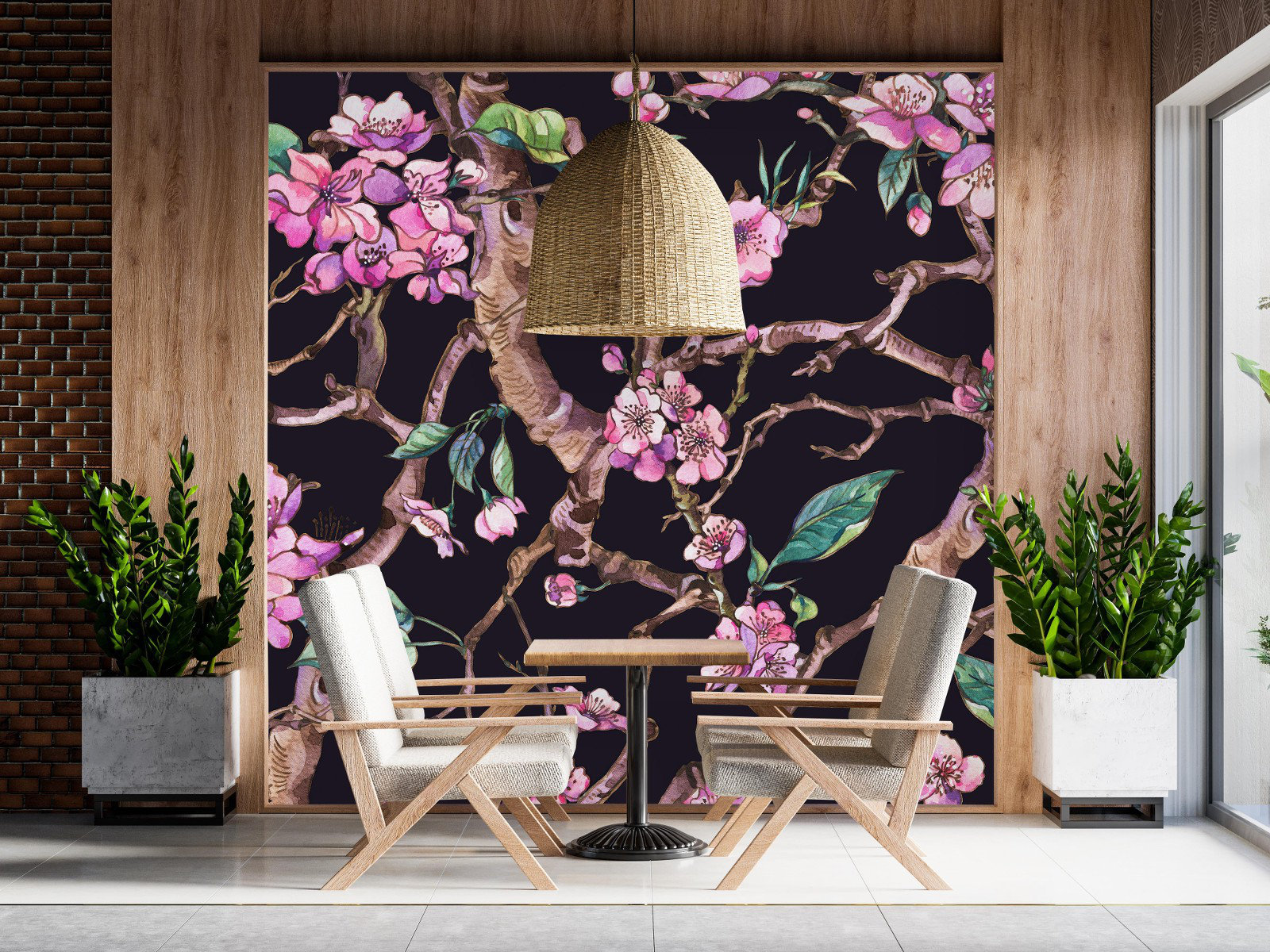 Red Barrel Studio® Kaythan Peel & Stick Floral Wallpaper - Wayfair Canada