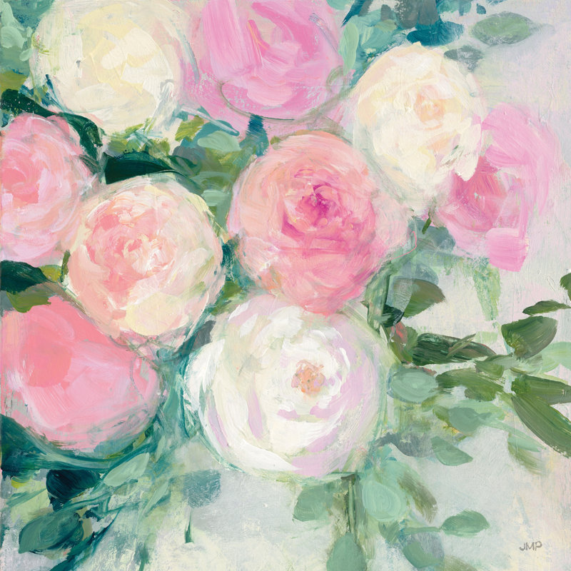 June Abundance II Crop by Julia Purinton - No Frame Painting on Canvas, 122cm H x 81cm W