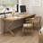Burlywood Rectangular Solid Wood desks-1682028315