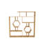 Swenson 134cm H x 134cm W Bookcase-2020679992