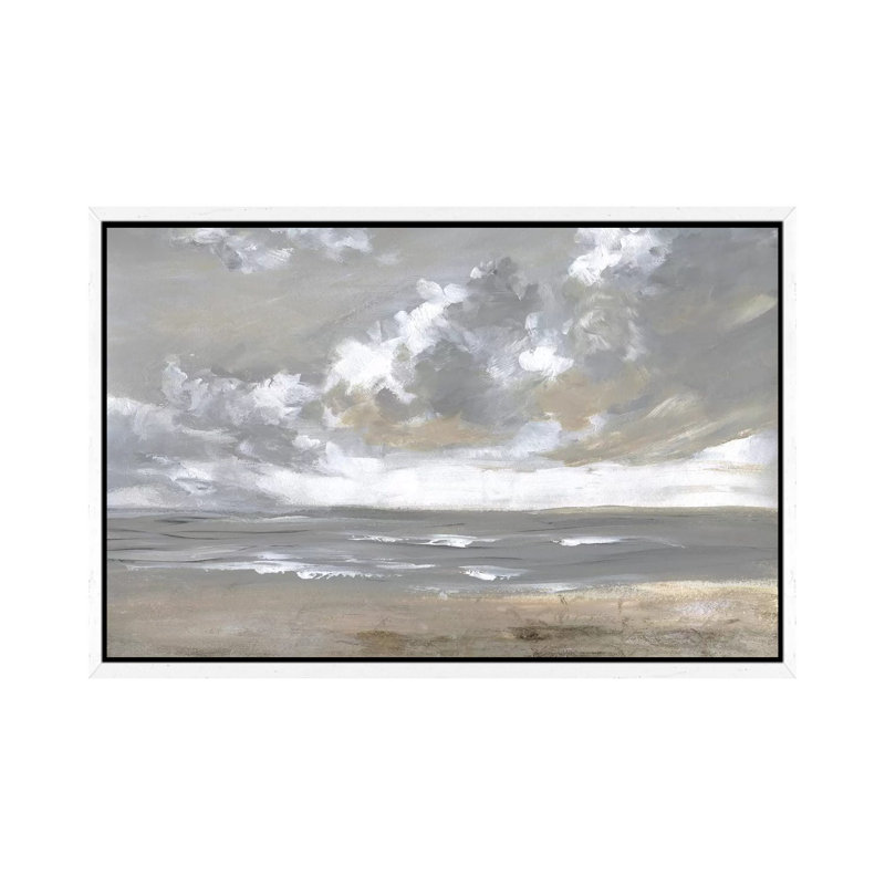Windswept - Print on Canvas, 66.04 cm H x 45.72 cm W, White Framed