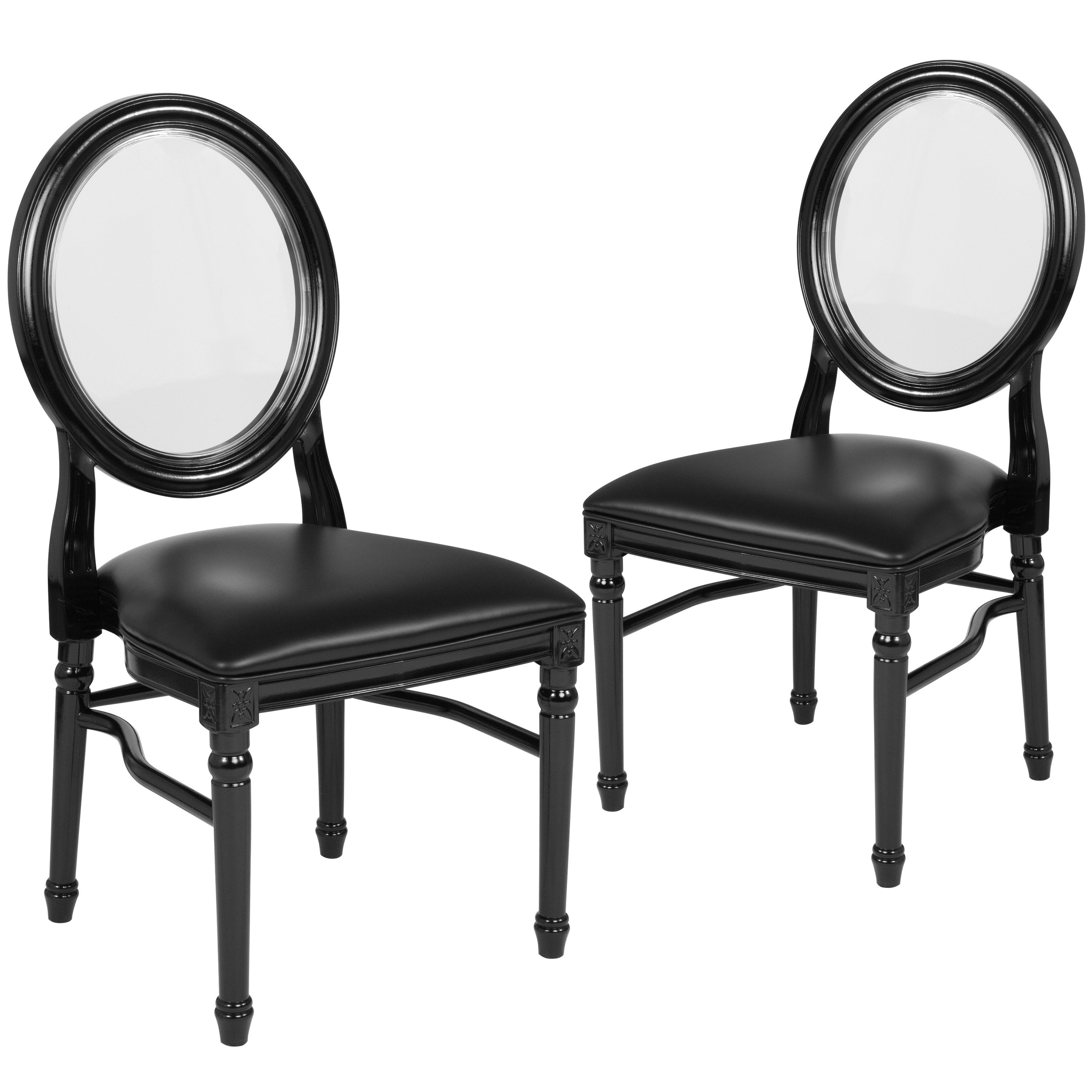 Akil 900 lb. Capacity King Louis Dining Side Chair (Set of 2) Darby Home Co