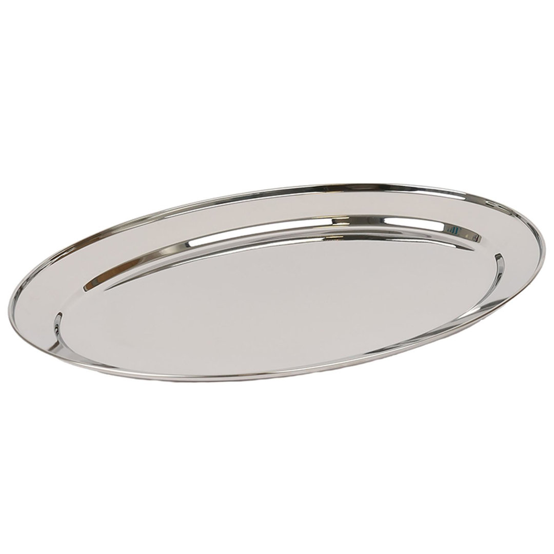Argon Tableware - Oval Stainless Steel Serving Platter