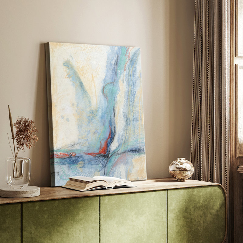 Cracking Open II -Custom Wrapped Gallery Cavas, 60" H x 40" W