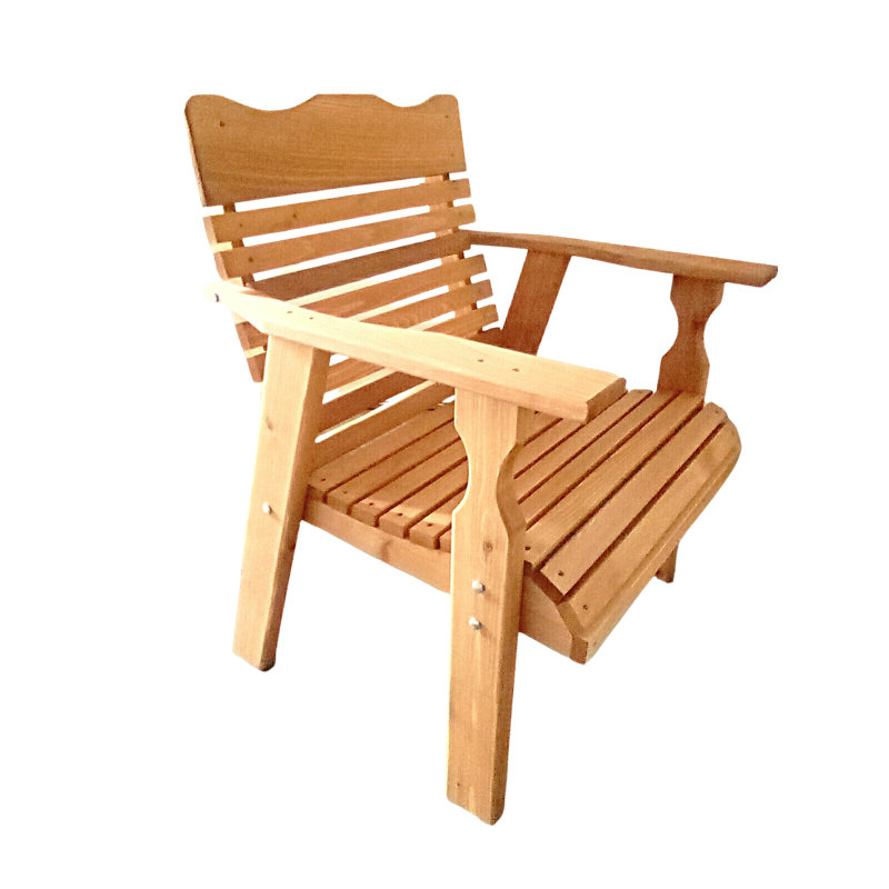 2 Ft. Classic Cedar Chair, Amish-Made (Unstained), Natural Cedar