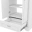 Ensemble de meuble-lavabo 24 po avec lavabo en céramique, armoire de rangement moderne avec 2 portes et tiroir, meuble-lavabo autoportant-121085757
