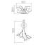 Sakura 2 - Light Armed Sconce-68926140