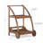 Glyndon Acacia Solid Wood Bar Cart