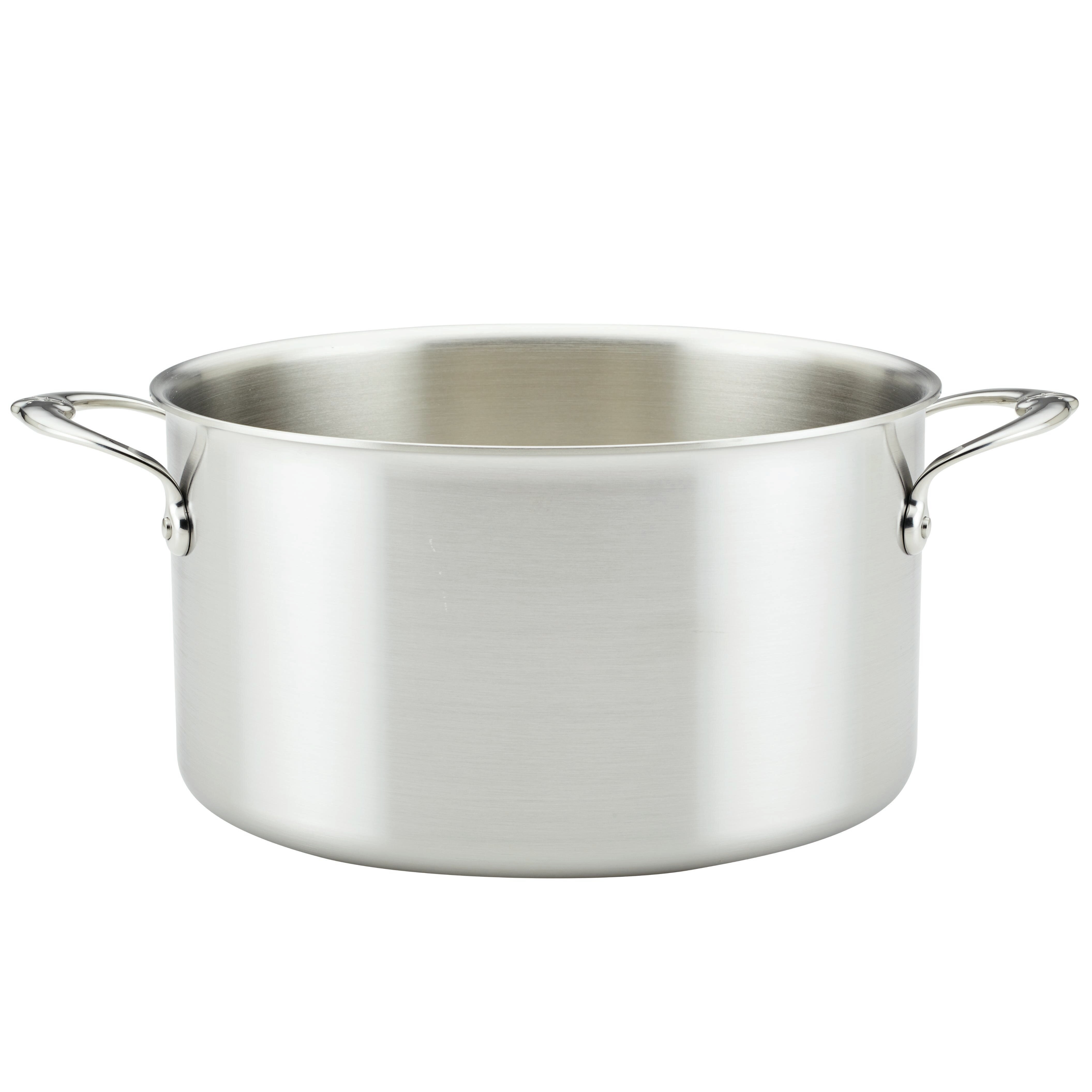 Tramontina 12 qt Covered Stainless Steel Stock Pot