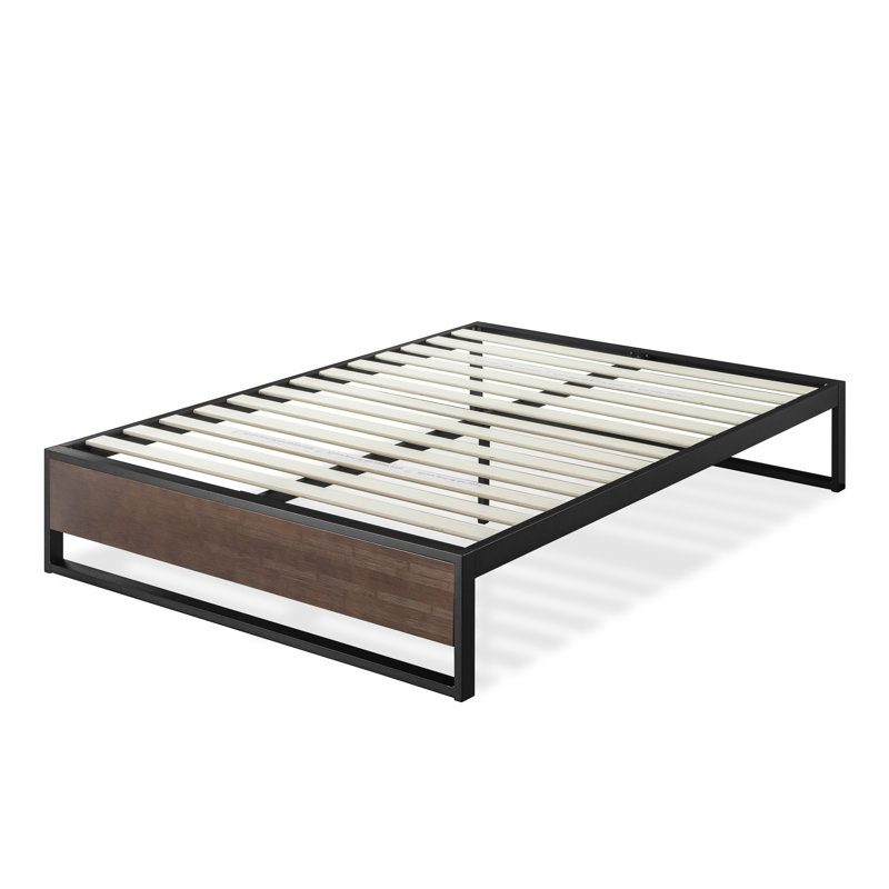 Abigail Bed, Queen, Gray Wash