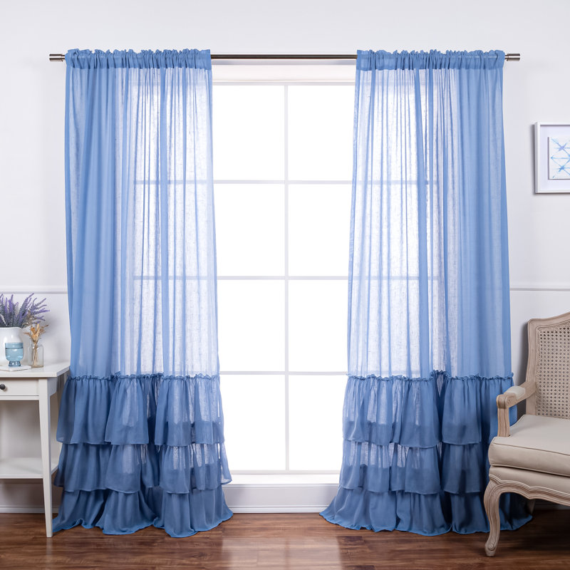Panneau coulissant semi-transparent Neuville Ruffle, Ciel