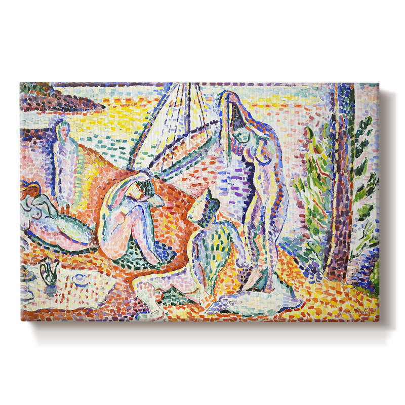Luxe, Calme et Volupté - Henri Matisse - Toile tendue avec châssis - 1904, 8x12