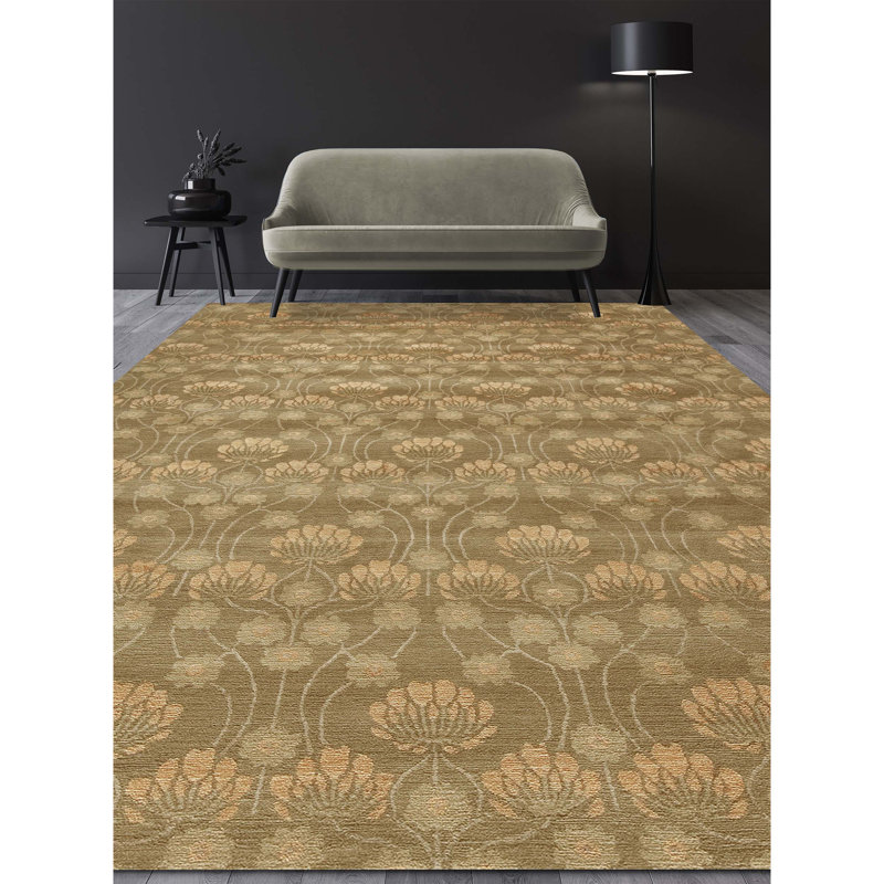 Floral Area Rug, Rectangle 3' x 5'