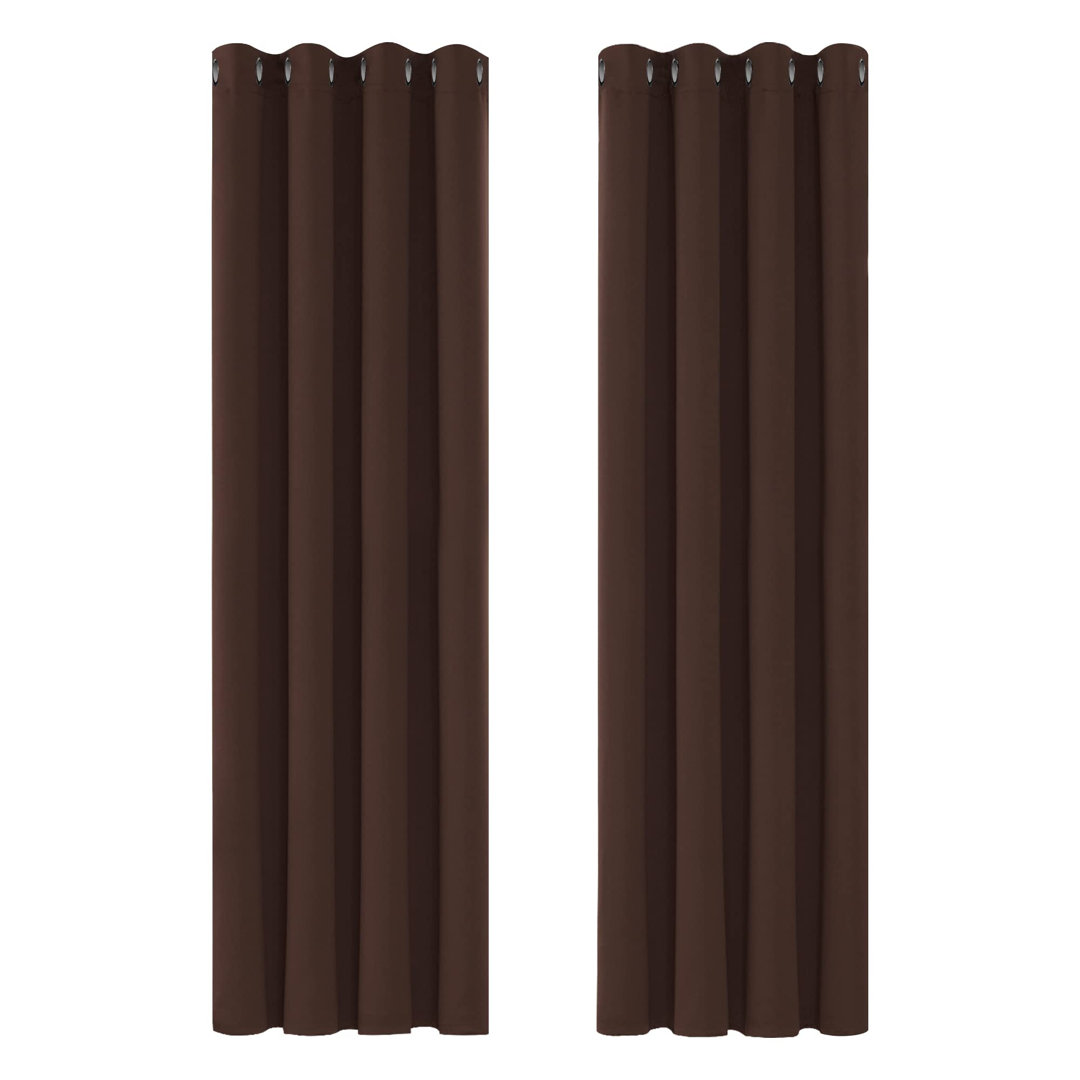 Polyester Blackout Grommet / Eyelet Curtain Pair