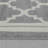 4' X 6' Grey Moroccan Area Rug