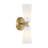 Keonta 2-Light Wall Sconce in Brass-1377982630
