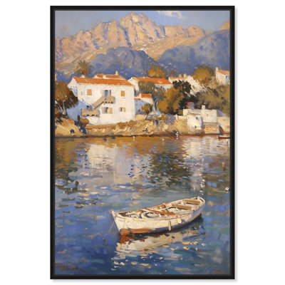 Art d'après-midi sur toile, "Afprès off the Shore"