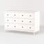 Ceti 6 Drawer 145Cm W Double Dresser-1254762223
