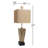 Maire Table Lamp with Cast Frogs Accents
