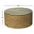 Alison Glass Top Coffee Table