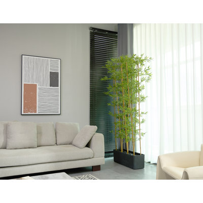 Faux bambou artificiel 84 po | Décoration d'intérieur réaliste