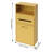 3-Tier Stainless Steel Recessed Storage Cabinet, Wall Recessed Cabinet-1776158412