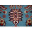 Tapis oriental bleu clair Oushak 8 x 10