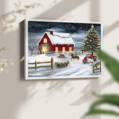 Art de Noël - DCCX - Reproduction encadrée - Restickable