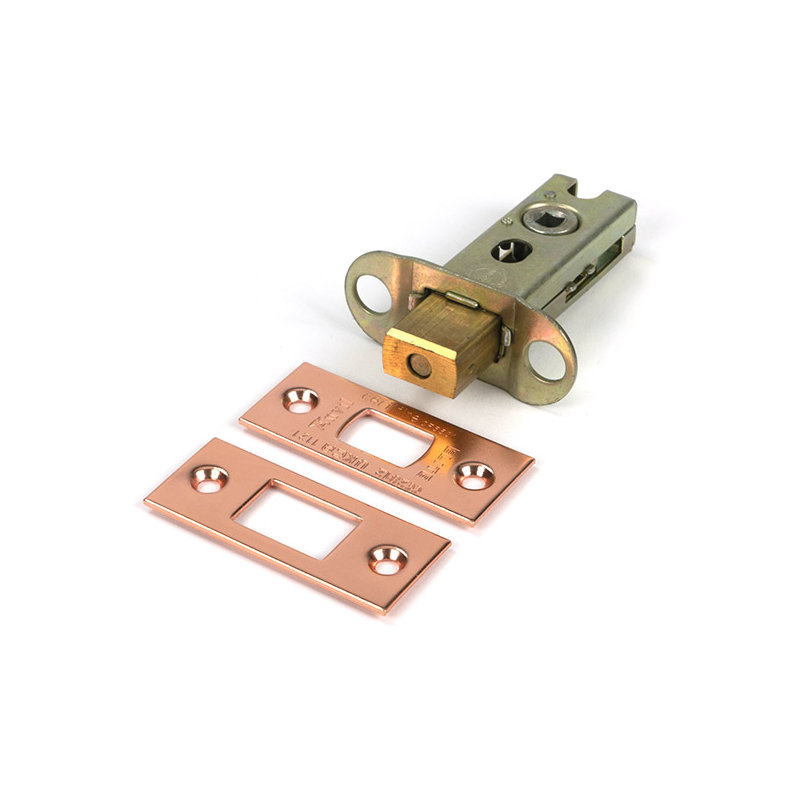 Aged Brass 2½" Heavy Duty Tubular Deadbolt, Polished Bronze