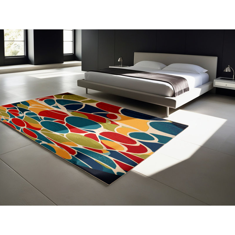 Zany Perk Rug, Round 6'