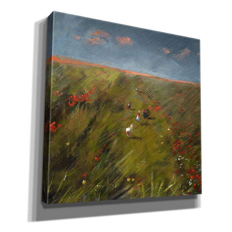 «The Long Walk Home» par Lisa Timmerman, reproduction d'art sur toile, H 18 po x l 18 po x P 0,75 po