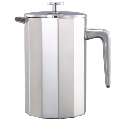 Service Ideas Stainless Steel French Press Coffee Maker