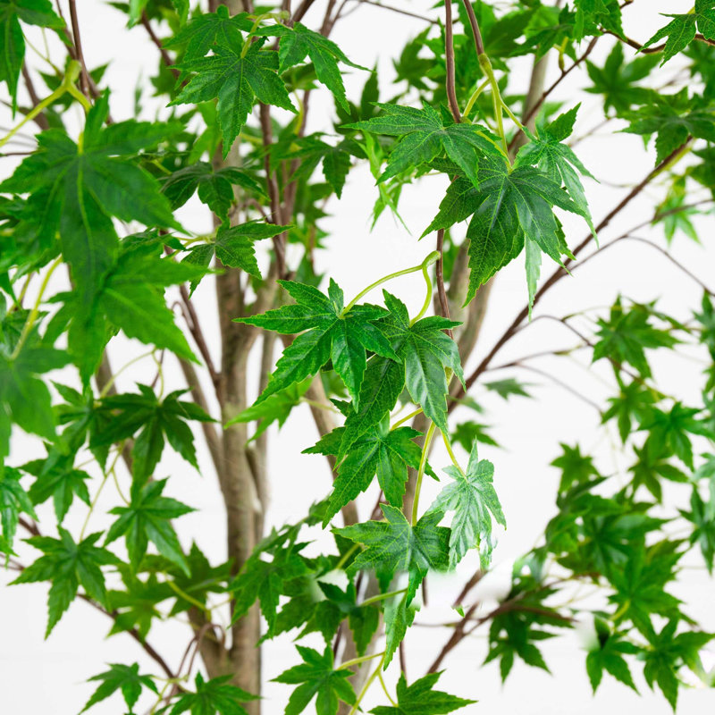 96'' Faux Maple Tree in Pot Liner
