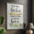Kitchen Love Framed Print - Solid Wood-678319801