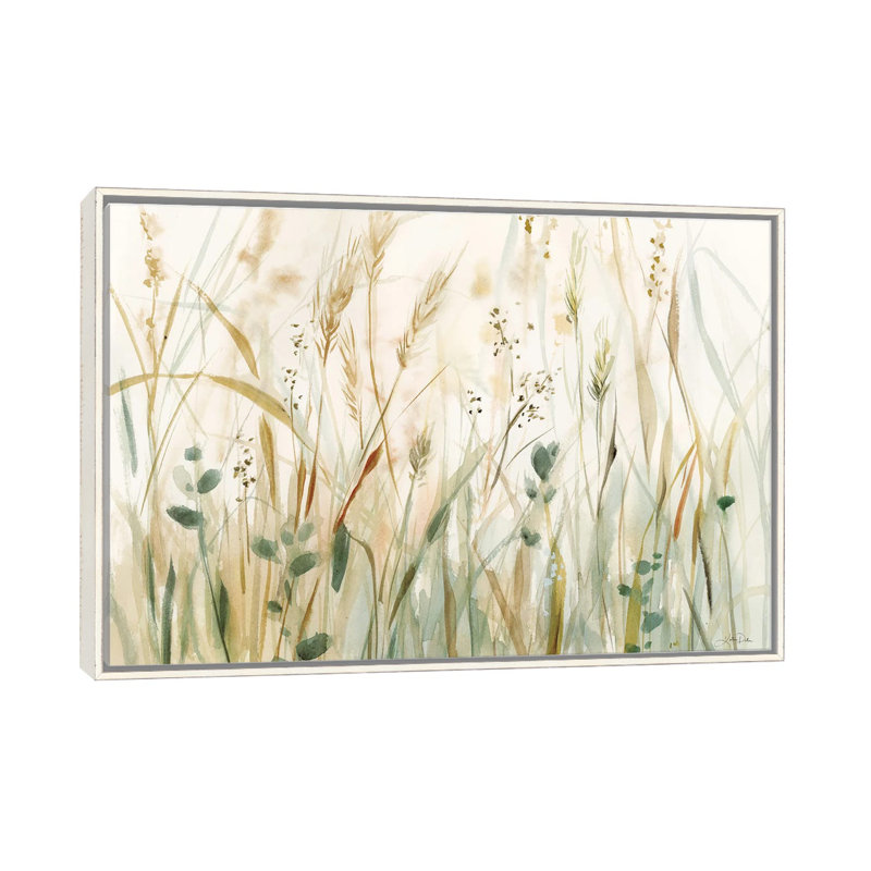 «In the Meadow», reproduction d'art sur toile encadrée, H 18 po x l 26 po, Reproduction encadrée sans passe-partout