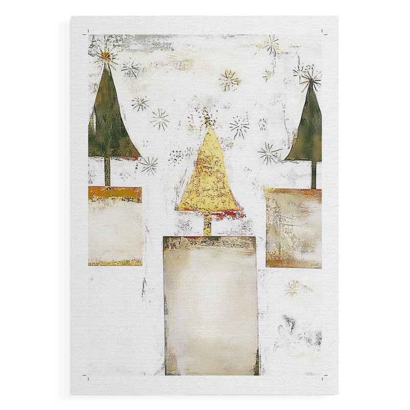 Fêtes de Noël, art DCCDVXVI - impression sur toile seulement - non encadrée, H 18 po x l 12 po