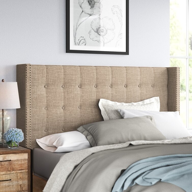 Achenbach Upholstered Wingback Headboard