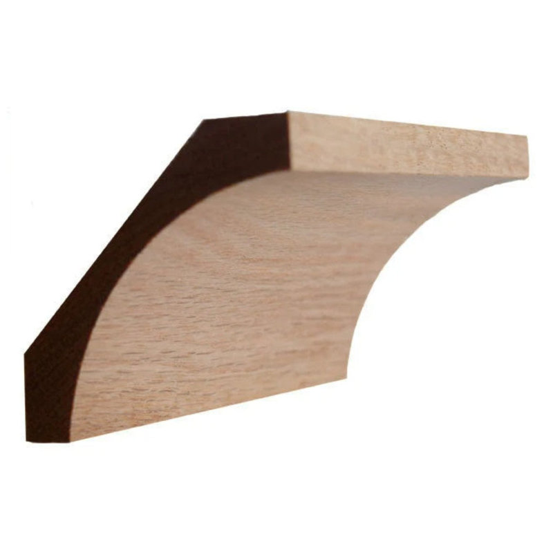 EWCR40 Crique de couronne sans finition, Chêne rouge, H 3,75 po x l 0,75 po x P 94 po