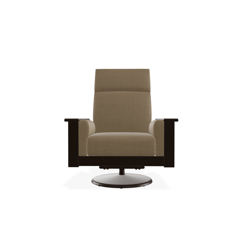 Leeward Marine Grade Polymer Deep Seating Cushion Premier Swivel Rocker, Kona, Wren