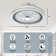 Foelke Ceiling Fan with LED Lights