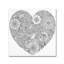 « love cardiaque », impression sur toile tendue-31282473