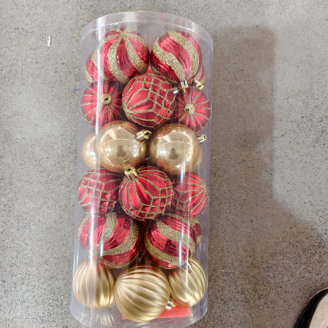 Boule de Noël verte